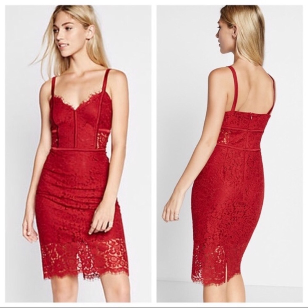 NWT Express lace dress
